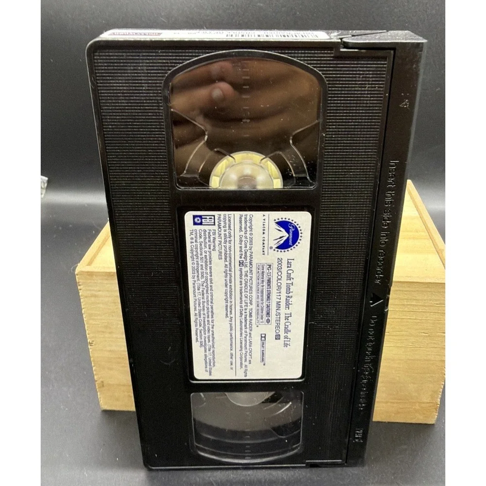 Lara Croft Tomb Raider: The Cradle of Life (VHS, 2003) Angelina Jolie